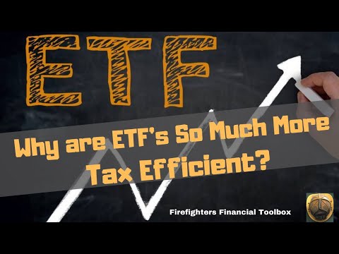 Why Are ETFs So Much More Tax Efficient? #taxefficientinvesting