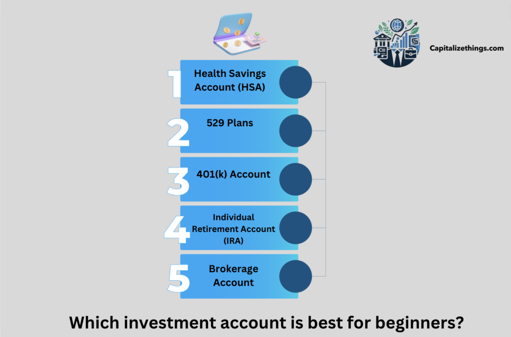 5 investment accounts for the beginners