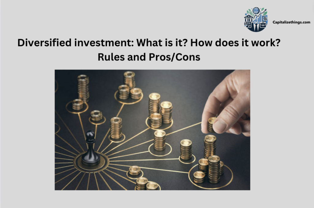 Investment diversification working, strategies and risks with benefits