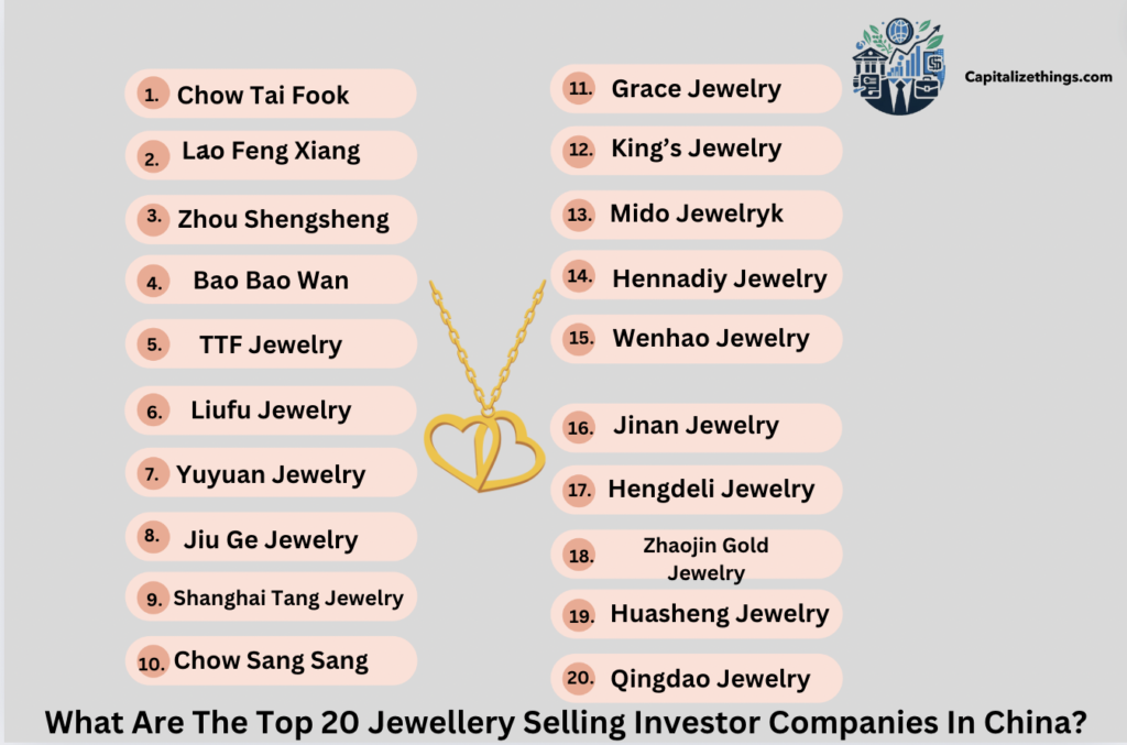 top jewellery sellers companies in China