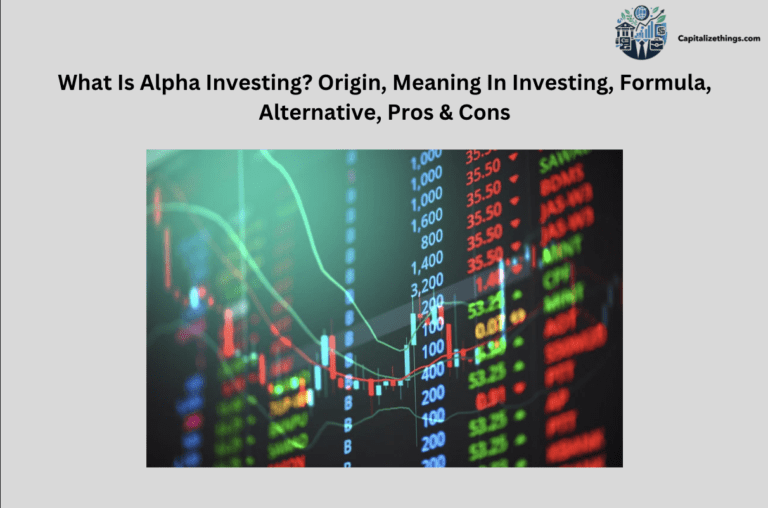 alpha investing strategy