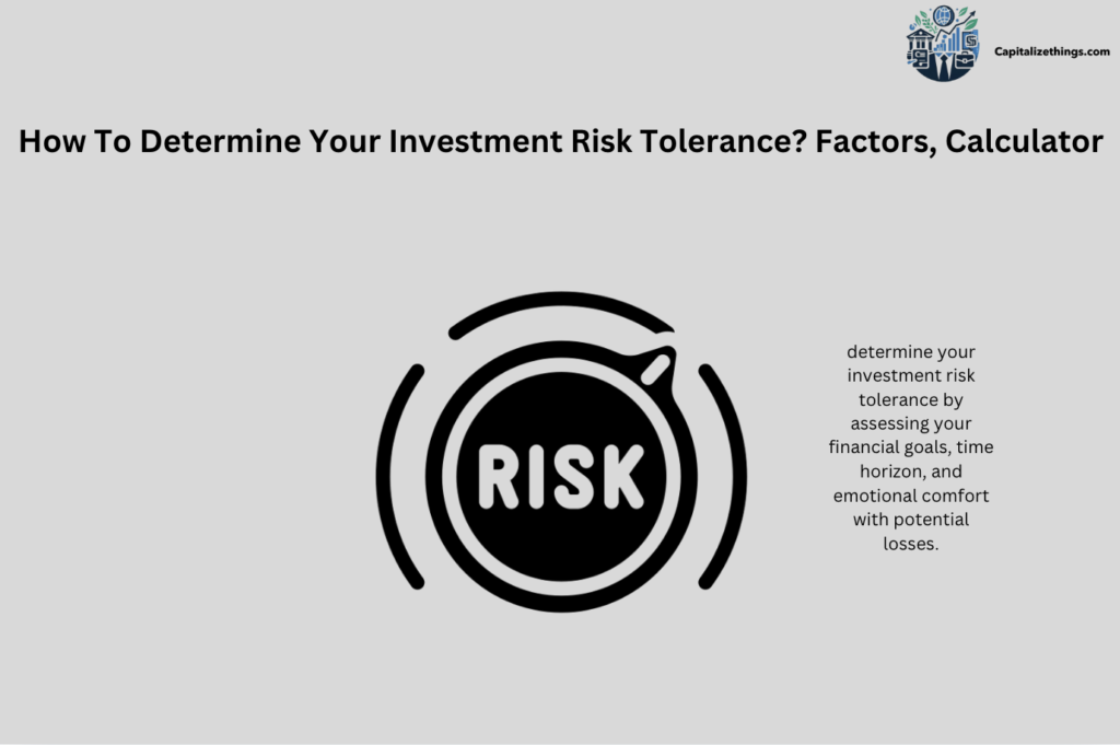 investing risk tolerance determination