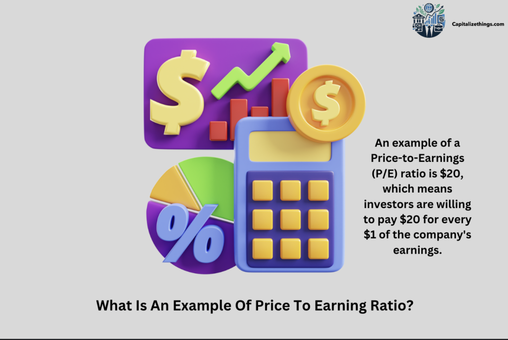 price to earning ratio example in real life