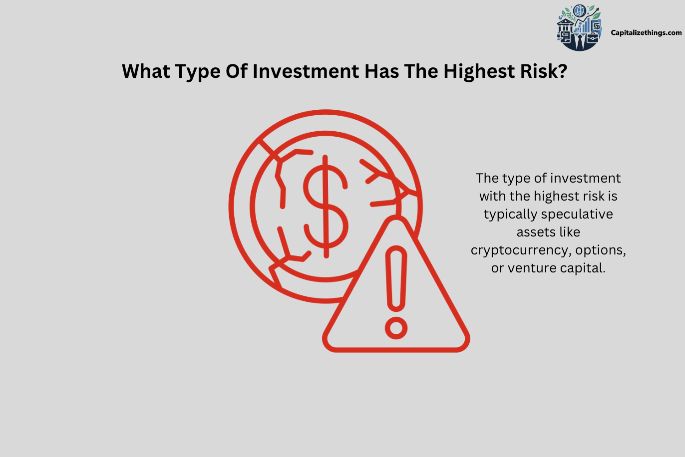 high risk investment types