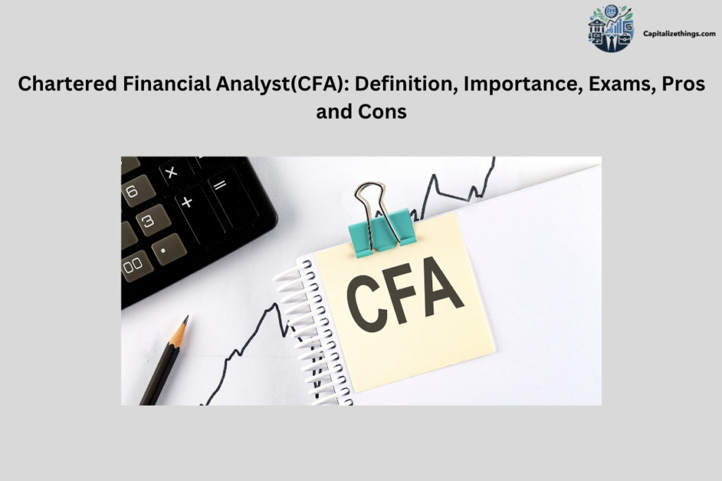 importance and benefits of chartered financial analyst