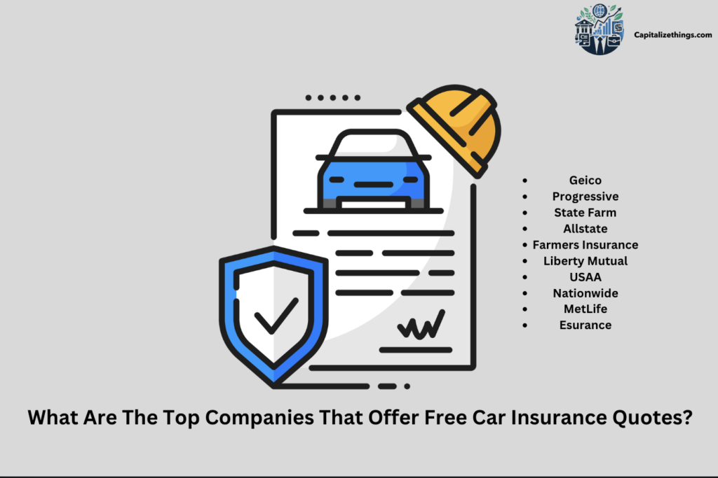 firms offering free car insurance quotes