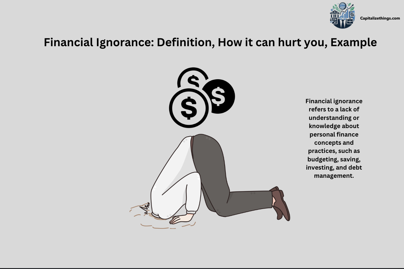 how financial ignorance can hurt you