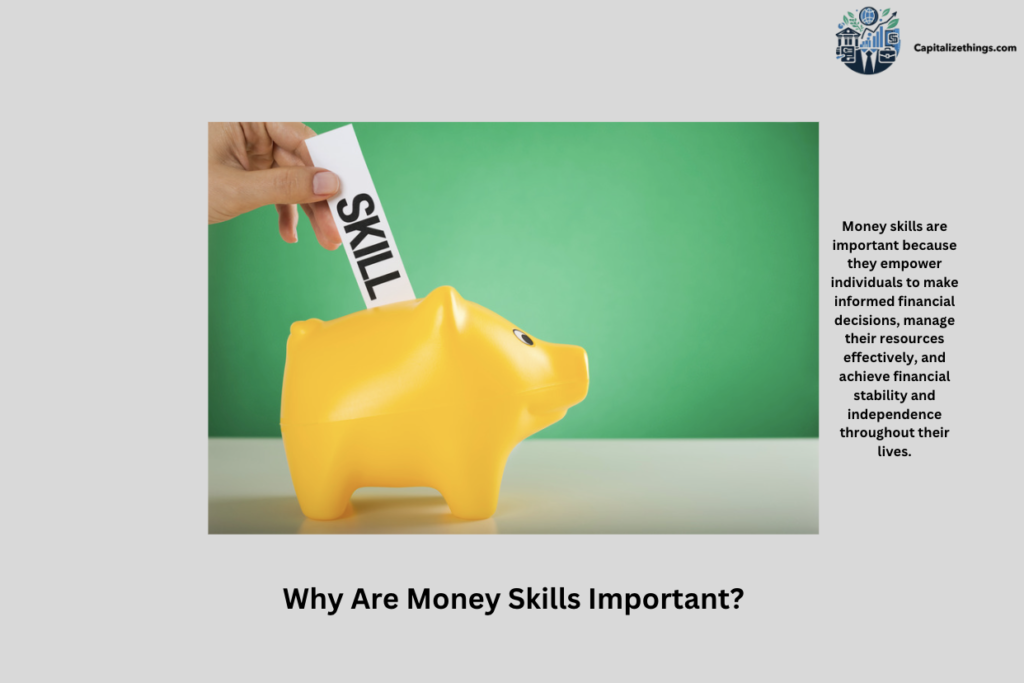 importance of learning money skills