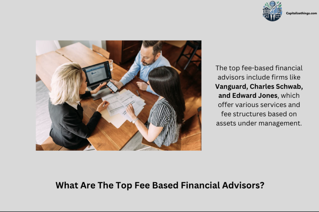 best fee based financial advisors USA