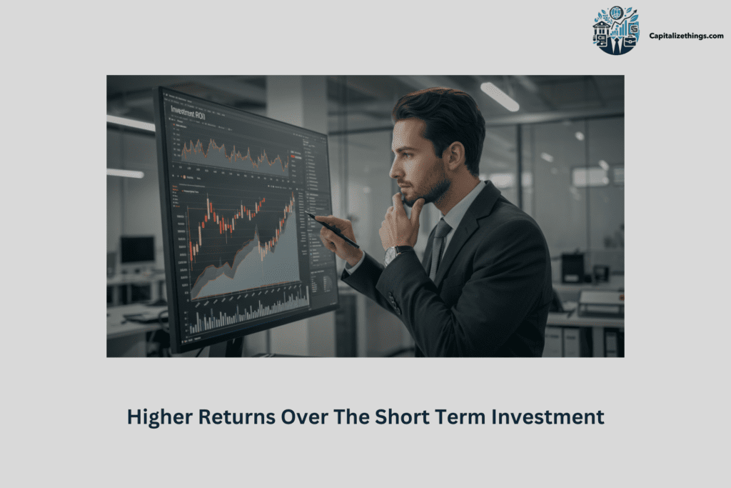 high returns on investments that are short term