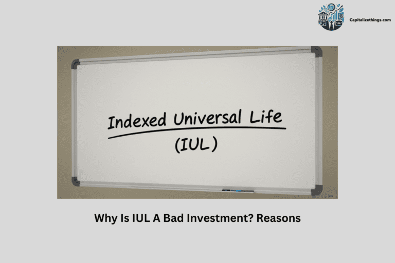 Reasons behind IUL being bad for investment