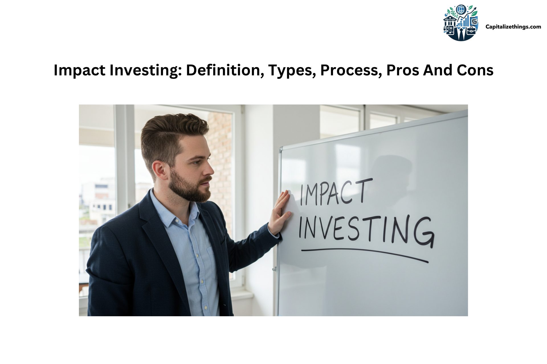 pros and cons and types and definition of impact investing